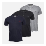 Tokyo Laundry Mens Fayde Three Pack Polo Shirts