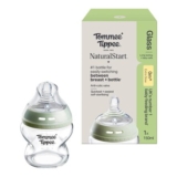 Tommee Tippee Closer to Nature Baby Bottle Glass Anti-Colic 150ml