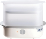 Tommee Tippee Electric Steam Baby Bottle Steriliser 5-Minute Cycle White