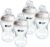 Tommee Tippee Natural Start Baby Bottles for 3m, Pack of 4 340ml Baby Bottles, with Medium Flow Breast-Like Teat for a Natural Latch, Self-Sterilising and BPA Free, Baby Feeding Essentials
