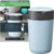 Tommee Tippee Twist and Click Nappy Bin, Includes 1x Refill Cassette with Multilayer, Antibacterial Film, 100% Recycled Chassis, Blue