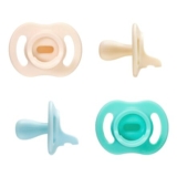 Tommee Tippee Ultra-Light StayPut Pacifiers 0-6m Silicone Pack of 4