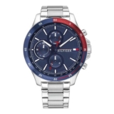 Tommy Hilfiger Analogue Multifunction Quartz Watch for Men – Silver Bracelet
