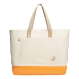 Tommy Hilfiger Mens Canvas Tote with Handle Beige One Size