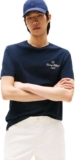 Tommy Hilfiger Mens Short Sleeve Regular Fit Outline Script T-Shirt XS