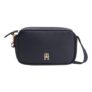 Tommy Hilfiger Women LogoTape Camera Bag, Crossover, Blue, One Size