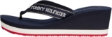 Tommy Hilfiger Womens Wedge Heel Flip Flops