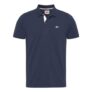 Tommy Jeans Mens Slim Short-Sleeve Polo Shirt
