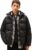 Tommy Jeans Mens Tjm Vail Hooded Puffer Ext Dm0dm22296 Puffer Jacket – Size S