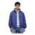Tommy Jeans Mens Windbreaker with Stretch Cuffs, Purple