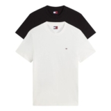 Tommy Jeans TJM Xslim 2-Pack Jersey T-Shirt, Multi, L UK