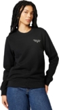 Tommy Jeans Womens Tjw Reg Ess Logo 1 Crew Ext Dw0Dw21960 Pullover Sweatshirt, Black (Black), M