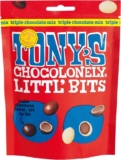 Tonys Chocolonely – Littl Bits Triple Chocolate Mix Balls – Mini Chocolates in Sharing Pouch – 100g