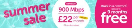 Toob full fibre 2300Mbps broadband Wi-Fi 7 router £110 Premium TopCashback – £25pm/24 (£27 from April) (£21.75pm effective)