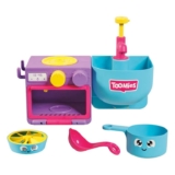 Toomies Bubble & Bake Bathtime, Bath Toddlers, Kitchen Themed Bubble Making Toy, 2 in 1 Set
