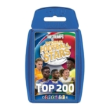 Top Trumps World Football Stars Top 200 Card Game Chrome Blue Pack