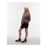 Topshop Petite Basic Legging Short in Black