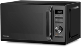 Toshiba Black 20 Litre Digital 800W Microwave Oven with 1000W Grill, 5 Power Levels, 8 Auto Menus, Grill, Combi – MW3-AG20PF(MB)