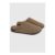Totes Brown Microsuede Clogs Mens