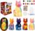 Tottshak Arts and Crafts for Kids 6 7 8 9 10,DIY Paint Your Own Lamp Kit, Painting kit for Kids Age 8-12, Art Supplies Toys Gifts for Girls Boy Birthday Christmas Friendship Present (Cat)