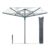 Tower 40m 4-Arm Rotary Airer Washing Line with Cover & Ground Spike