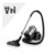 Tower Pet Corded Bagless Cylinder Vacuum Cleaner