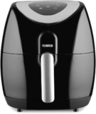 Tower Vortx Digital Air Fryer Oven with Rapid Air Circulation and 60 Min Timer, 4.3 Litre, Black, T17024