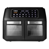 Tower Vortx Vizion Dual Compartment Air Fryer Oven with Digital Touch Panel