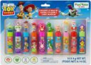 Toy Story Lip Balm Set, 10-Piece with Removable 3D Toppers