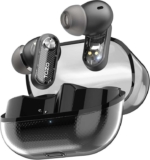 Tozo Crystal Pods Hybrid Active Noise Cancelling Earbuds, 38dB, 35H Playtime, IPX5, Bluetooth 5.4 Sold By Hennus EU / FBA, Prime Exclusive