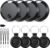 Tracker Tags Bluetooth Item Finder-4PackCompatible with Apple Find My APP (iOS Only) Replaceable Battery, IP67 Waterproof, Suitable for Luggage, Bags, Wallets, Backpacks, Keys Tracking Tag, Black