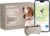 Tractive Smart Dog Tracker 2025 Edition Real-time GPS Tracking Escape & Health Alerts Vitals Monitoring Market Leader (Brown)