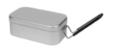 Trangia Regular Aluminium Mess Tin with Handle – 165x90x65 mm for Camping, Hiking, Backpacking, Fishing