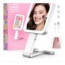Travel Makeup Mirror with Lights, Rechargeable