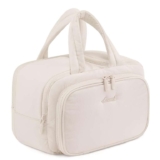 Travel Toiletry Bags for Women, Large Capacity & Wide-Open Make Up Bag, Lightweight Puffer – Sold by XUANRUI-EU / FBA