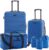Travelers Club 6 Piece Orion Luggage and Travel Accessories Set