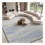 Treeboy Rugs Blue Beige Living Room Rug 200x300cm