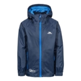 Trespass Kids Packaway Waterproof Jacket Qikpac Navy 9/10