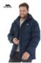 Trespass Mens Farsley Waterproof & Windproof Padded Jacket Navy / Or Black – S to 3XL
