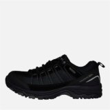 Trespass Mens Scarp Waterproof Walking Shoes Black