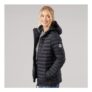 Trespass Womens Lenka 2 Padded Hooded Jacket – Black/Black