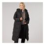 Trespass Womens Therese Waterproof Padded Long Jacket – Black