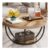 Tribesigns round Coffee Table