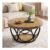 Tribesigns round Coffee Table,80cm