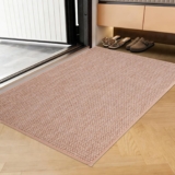 Triceratops Indoor Door Mat 50x80cm,Reusable Non-Slip Self-Adhesive Backing