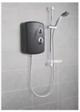 Triton Enrich Black/Chrome 8.5kW Manual Electric Shower (1015G) (Free C&C)