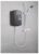 Triton Enrich Black/Chrome 8.5kW Manual Electric Shower (1015G) (Free C&C)