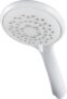 Triton Showers Showerhead Bathroom Accessory Water 5 Spray Patterns High Pressure Shower Heads 8000 Series White Finish Head Set Shower Accessories