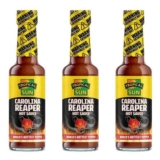 Tropical Sun Carolina Reaper Hot Sauce, 148ml (Pack of 3)