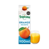Tropicana Orange Juice Smooth 900ml